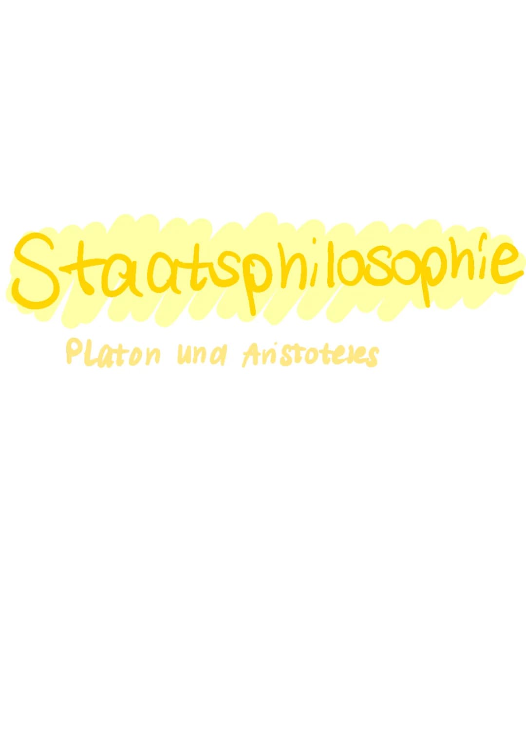Staatsphilosophie 