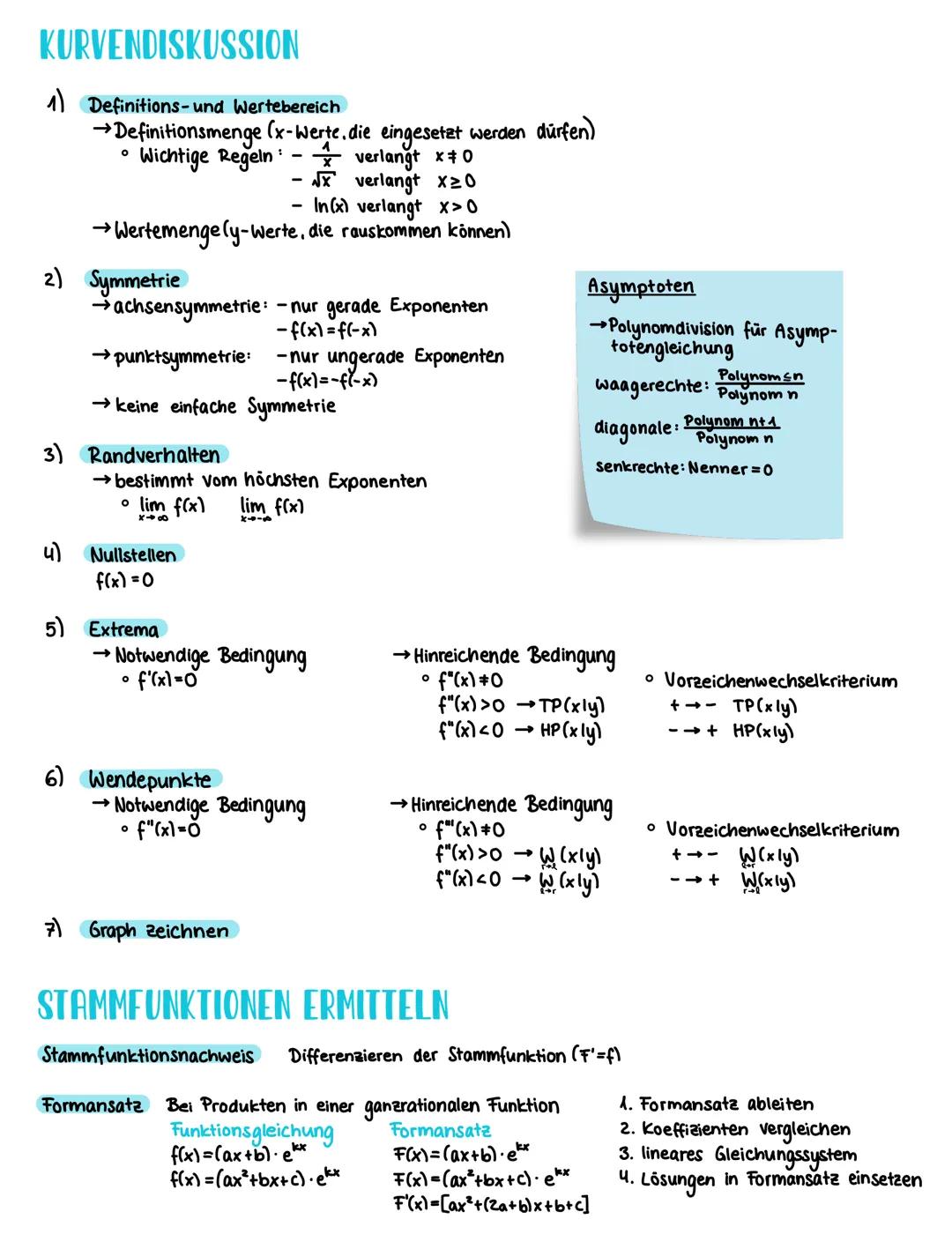# MATHE Q1.2

<<- Rotationskörper ->>
Die Funktion f sei über dem Intervall [a; b] differenzierbar
und nicht negativ.
Rotiert der Graph von 