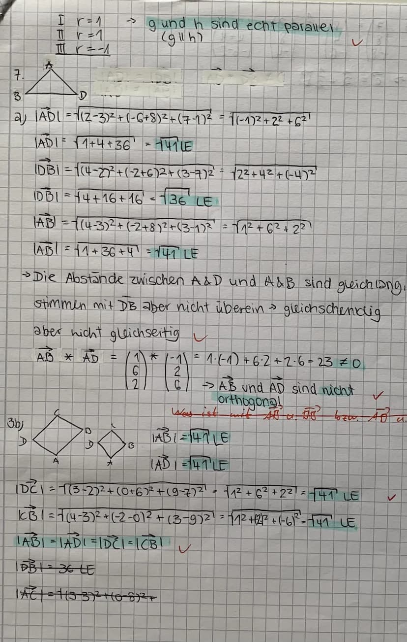 mathe LK
1.a, AB = /1-4 = /-3)
-1 +1
1-2-2/
0
1-4
|AB| = 1-3)² +0² + (-4)² = √9+16-125-5LE
1-3
0
1-4/
1.b)
1. C)
F
1. d) MA 4+1
2
0
1-8,
MAB