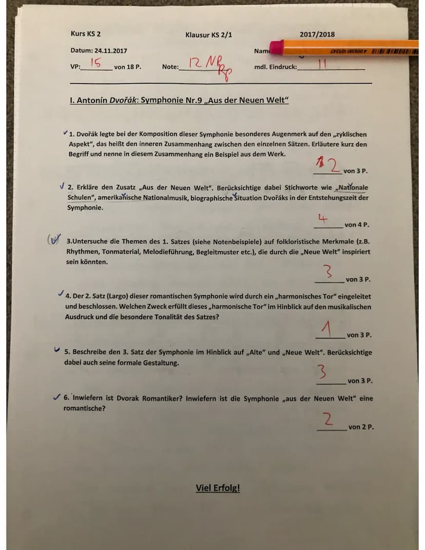 wurde
nr2) Aufgrund Dvořáks Erfolge als komponist,
ihm ein Job als Direktor der National
Conservatory of Music in New York angeboten. Die
Id