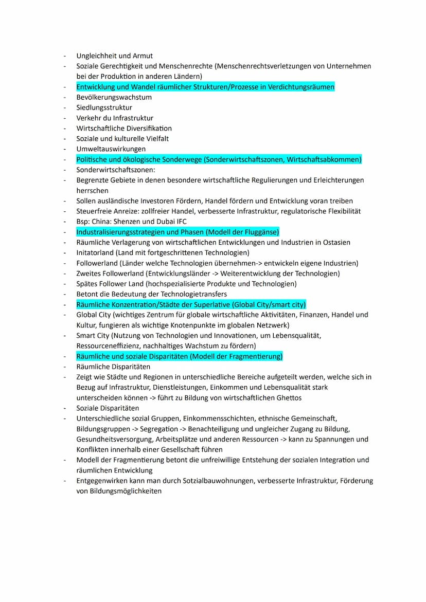 Erdkunde Leistungskurs Vorbereitung
Themen:
Raumorientierung
Raumanalyse
Raumverständnis
Raumbewertung
Siedlungsentwicklung und Raumplanung 