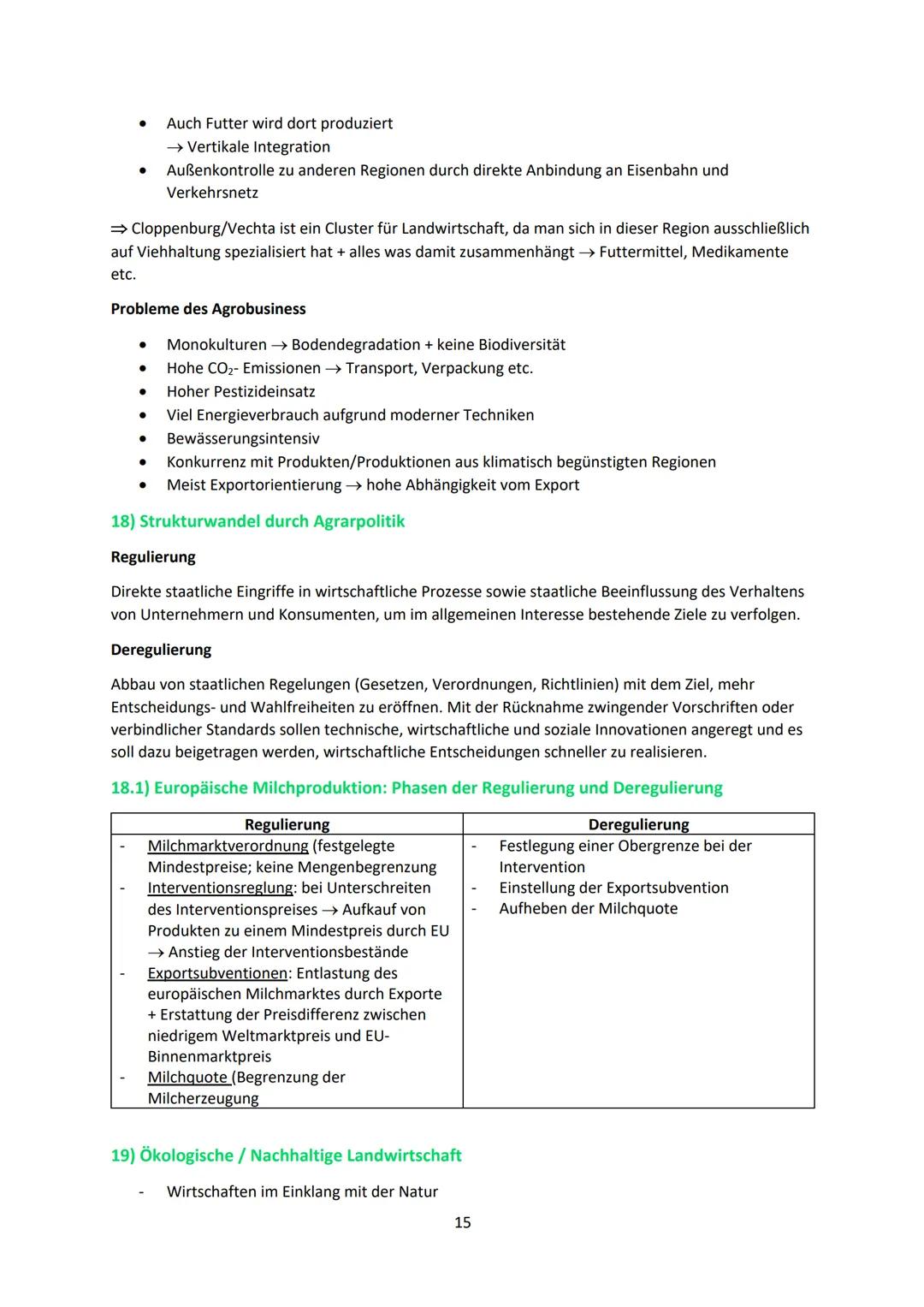 Inhaltsfeld 3: Landwirtschaft
1) Allgemein
1.1) Geofaktoren
Boden (lateritische Böden = nährstoffarm)
Vegetation (welche Pflanzen wachsen do