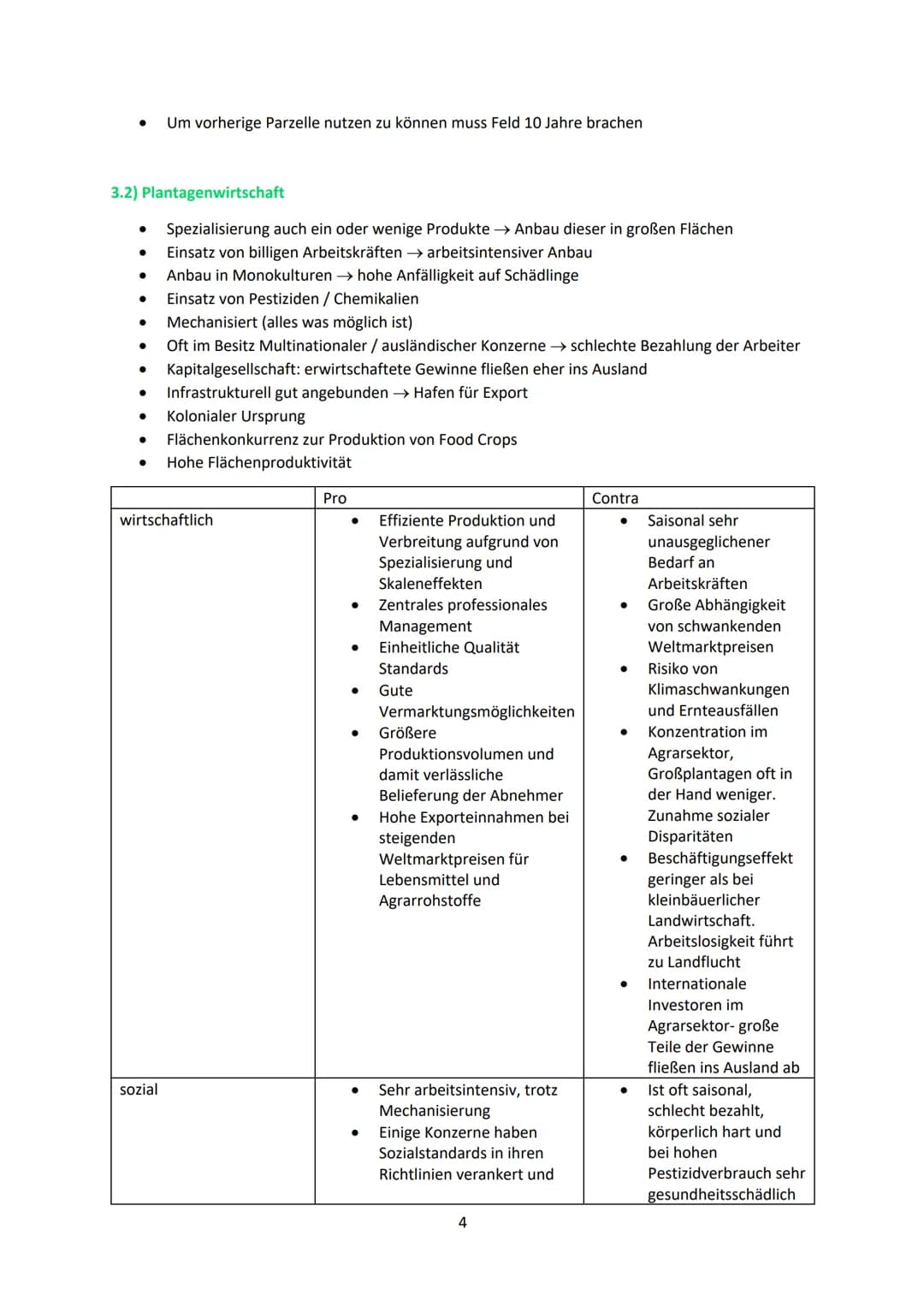 Inhaltsfeld 3: Landwirtschaft
1) Allgemein
1.1) Geofaktoren
Boden (lateritische Böden = nährstoffarm)
Vegetation (welche Pflanzen wachsen do