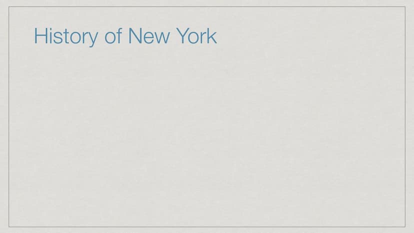FROM NATALIA GOIA
NEW YORK
ET VIREN
COME
AWAY
SAMSU
MEAN TABLE OF CONTENTS
History of New York City
* Sights in New York
-Statue of Liberty
