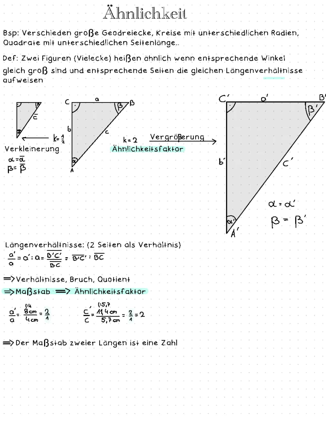 Ähnlichkeit 