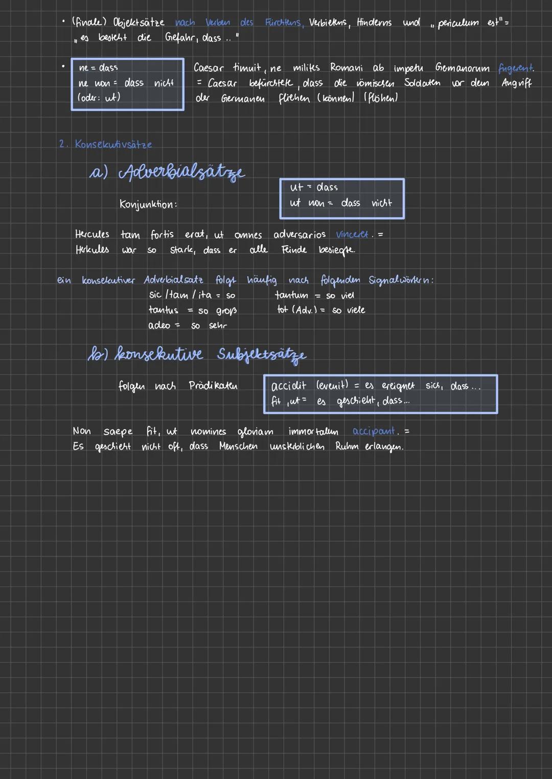Ut-Satze
1. ut mit Indikativ
1.) Temporalsatz:
Pater, ut primum negotia in urbe fecit, domum rediit. =
nach Hause zurück, sobald er
Der Vate