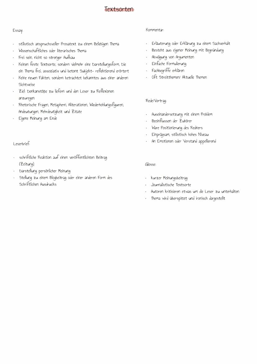 Merkmale:
kommunikative Situation (Ausgangssituation, Adressatenbezug.
Zieltext, kommunikatives Ziel)
Lebensweltbezug (Ausrichtung an alltag