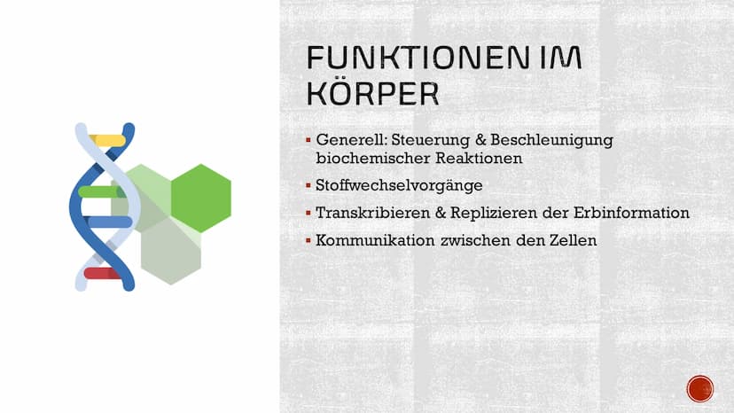ENZYME
IN DER
MEDIZIN AGENDA
▪ Allgemeines
Entwicklung
Funktionen im Körper
▪ Anwendungsgebiete
Verabreichung
Konkrete Beispiele
■
■
■
■
■
I