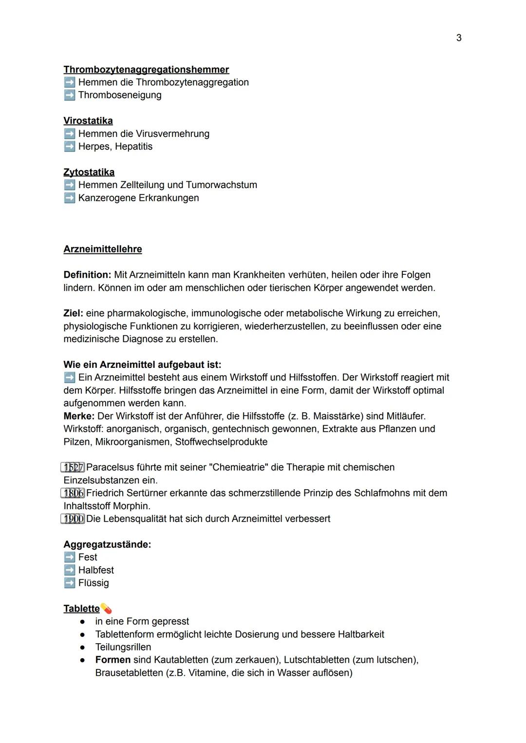 Zusammenfassung Gesundheit
Thema: Arzneimittellehre
Analgetika
Schmerzreduzierend
→ Verletzungen, Kopfschmerzen (z. B Ibuprofen)
Antibiotika