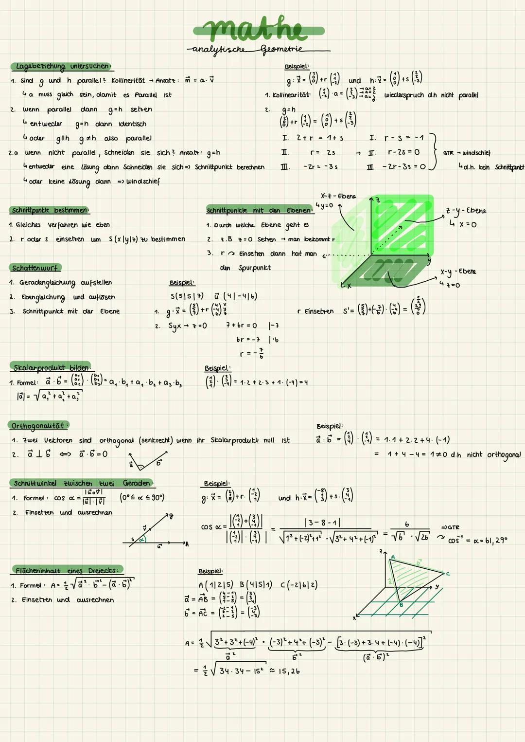 KLAUSUR NR1 02
Themen:
→ Punkte und Vektoren V
4 Punkte ablesen, Vektoren bestimmen
→würfelecken mithilfe von Velctoren
Geraden Gleichung zu