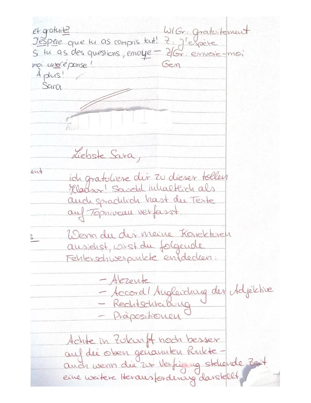 Kurs Französisch GK QI (Bel)
Schuljahr 2020/2021
Name:
Klausurtal 1 (70 %)
Schreiben mit Leseverstehen
Klausurtel 2 (30 %)
Sprachmittlung
Üb