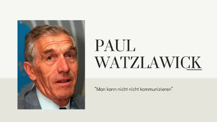 Know Paul Watzlawick ppt  thumbnail