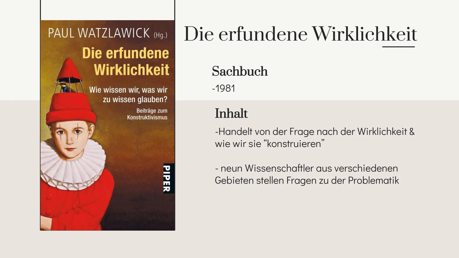 PAUL
WATZLAWICK
"Man kann nicht nicht kommunizieren" INHALT
01 BIOGRAFIE
02 AXIOME
03 PARADOXIEN
04 LITERATUR 01
BIOGRAFIE PAUL WATZLAWICK
2