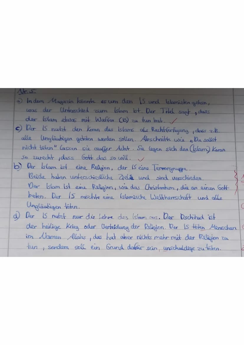 „Islam"
Punkte:
Lies die Aufgabenstellungen genau
Achte auf eine saubere Darstellung deiner Antworten! Antworte in ganzen Sätzen!
Achte auf 