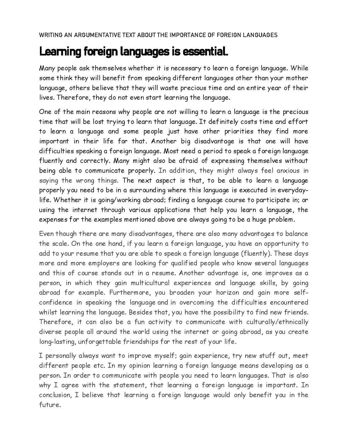 Learning Foreign Languages: The Good and Bad, Why It's Important, and Can Everyone Do It?