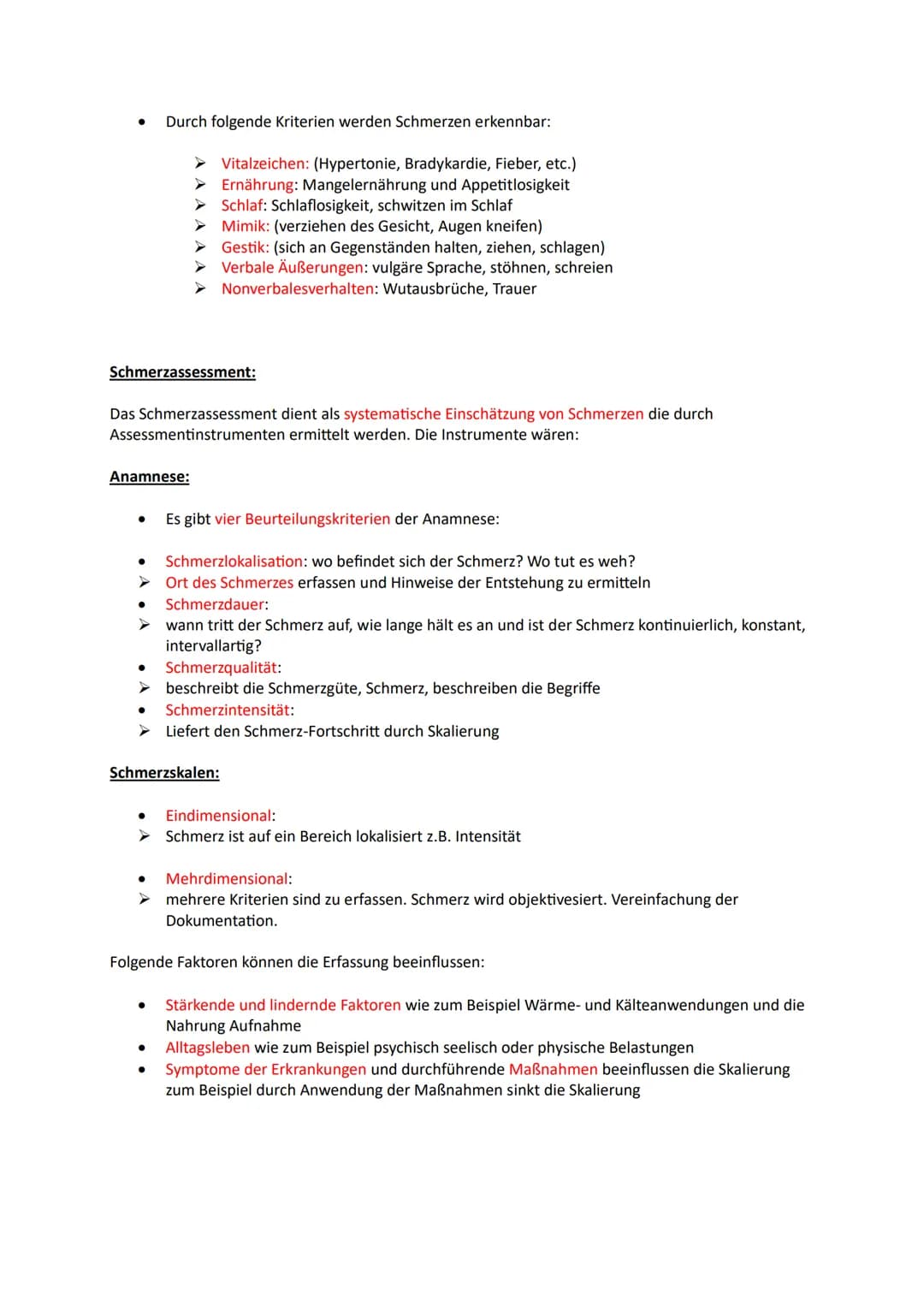 Definition:
,,Schmerz ist ein unangenehmes Sinneserlebnis, was mit potentiellen oder tatsächlichen
Gewebeschädigung verknüpft ist oder mit B