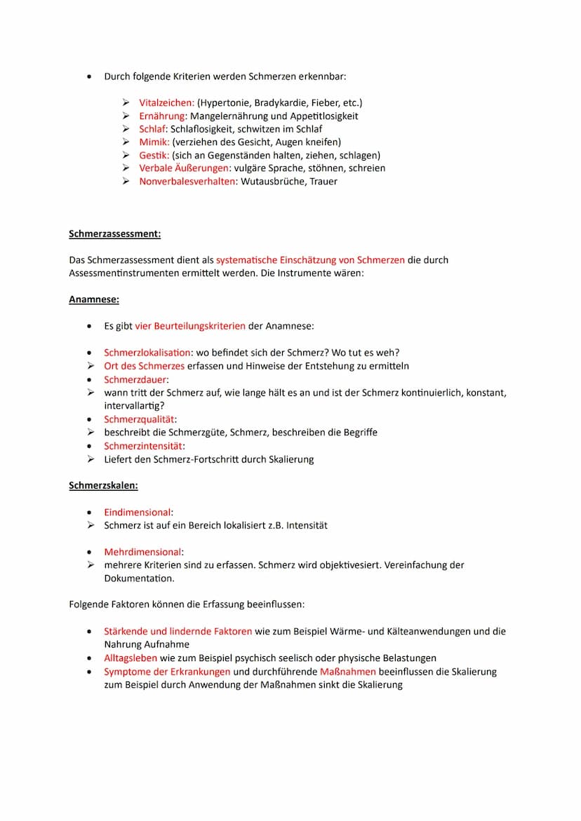 Definition:
,,Schmerz ist ein unangenehmes Sinneserlebnis, was mit potentiellen oder tatsächlichen
Gewebeschädigung verknüpft ist oder mit B