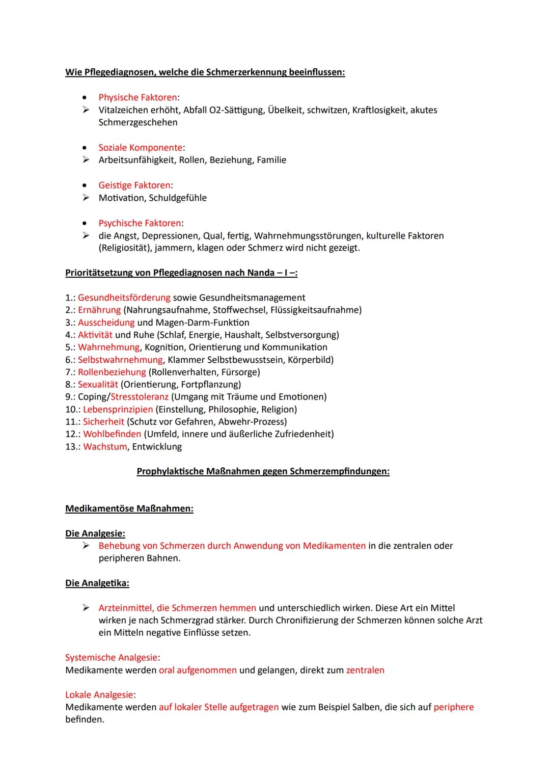 Definition:
,,Schmerz ist ein unangenehmes Sinneserlebnis, was mit potentiellen oder tatsächlichen
Gewebeschädigung verknüpft ist oder mit B