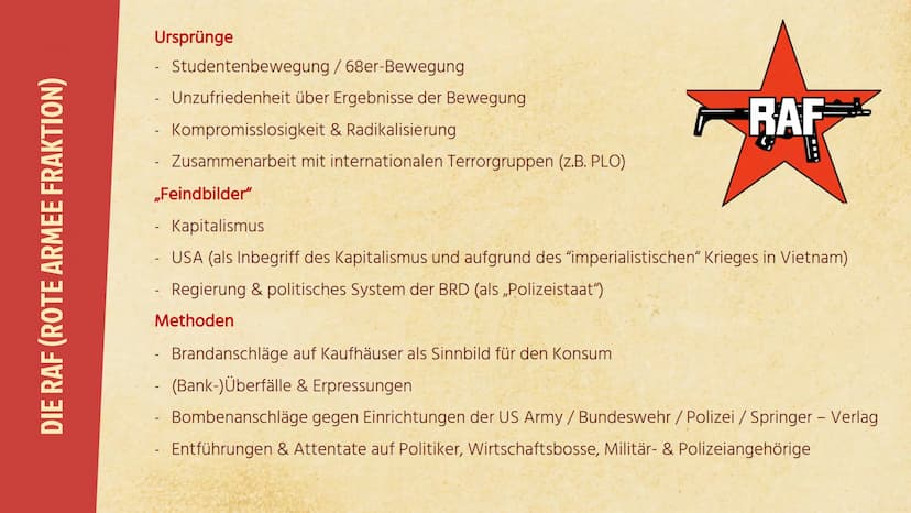 Jo+
68er Bewegung
- Außerparlamentarische
Opposition -
.. RAF... 01 Spiegelaffäre
Gliederung
des Vortrags
→ 1962
02 68er-Bewegung
→ Hauptakt