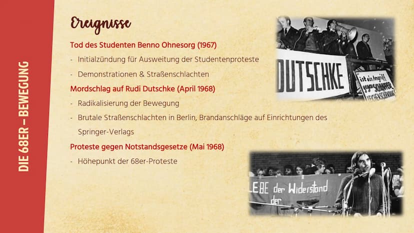 Jo+
68er Bewegung
- Außerparlamentarische
Opposition -
.. RAF... 01 Spiegelaffäre
Gliederung
des Vortrags
→ 1962
02 68er-Bewegung
→ Hauptakt