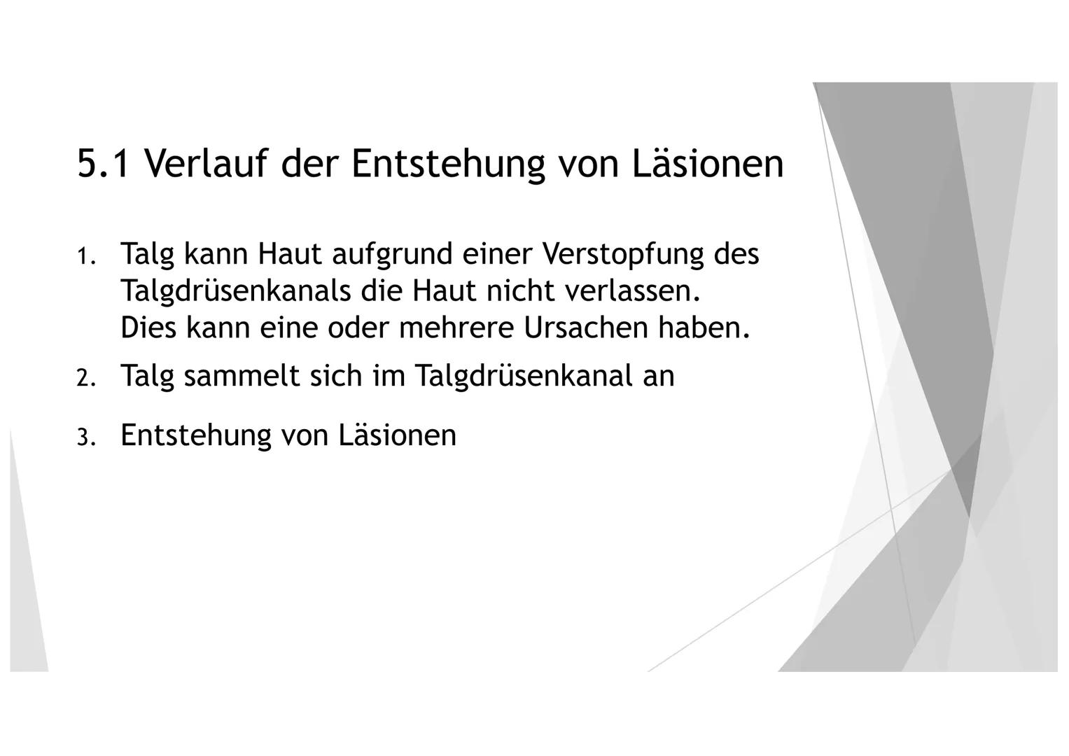 AKNE DIE GLIEDERUNG
1. DER EINSTIEG
2. GENERELLE INFORMATIONEN ZU AKNE
3.
4. DIE HAUT
5. DIE ENTSTEHUNG UND ARTEN VON LÄSIONEN
6.
DIE URSACH