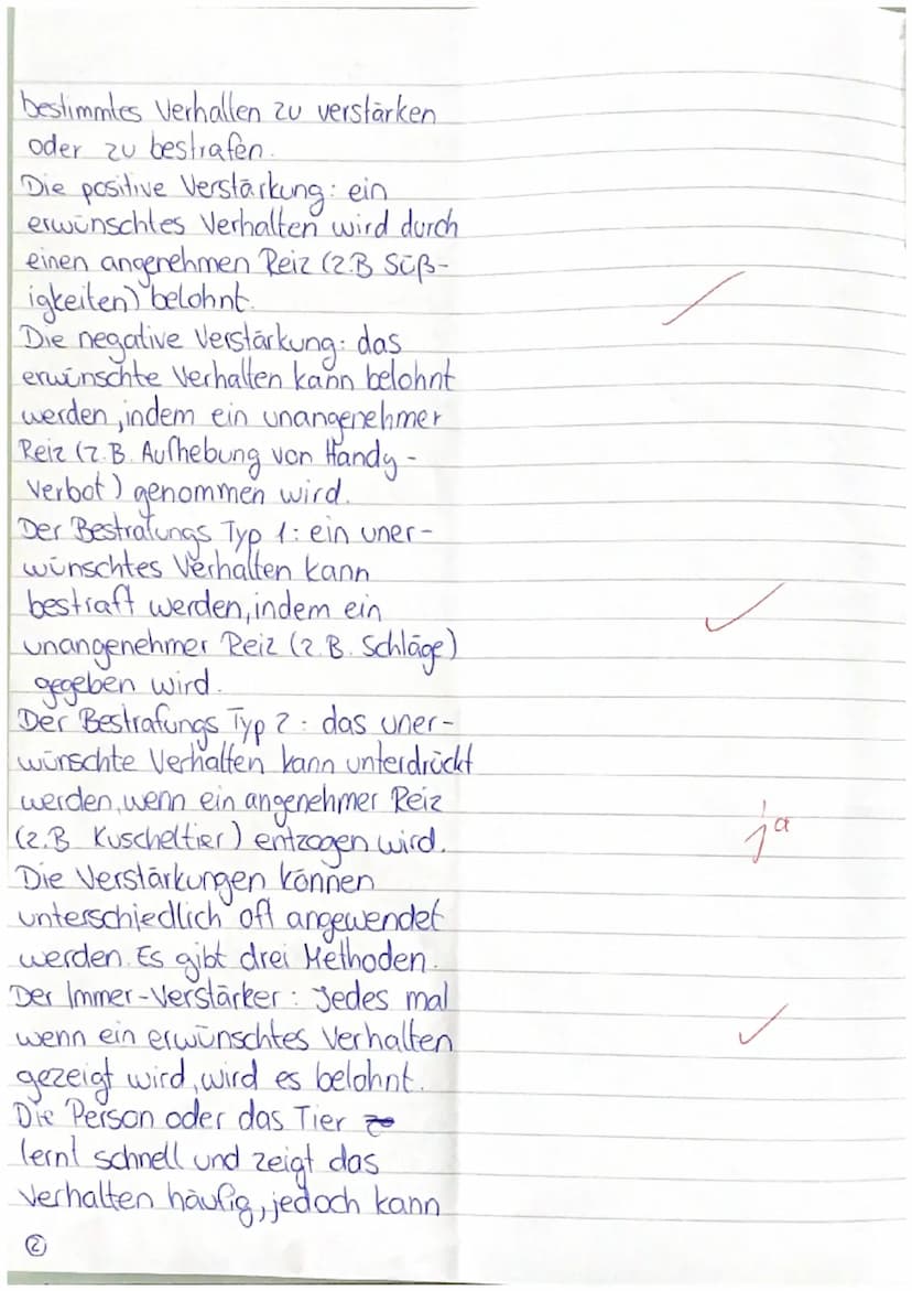 5
10
15
20
EF PA GK
Klausur im 2. Halbjahr
Tim malt nicht gern
1. Analysieren Sie Tims Verhalten mit Ihren Kenntnissen zur operanten
Konditi