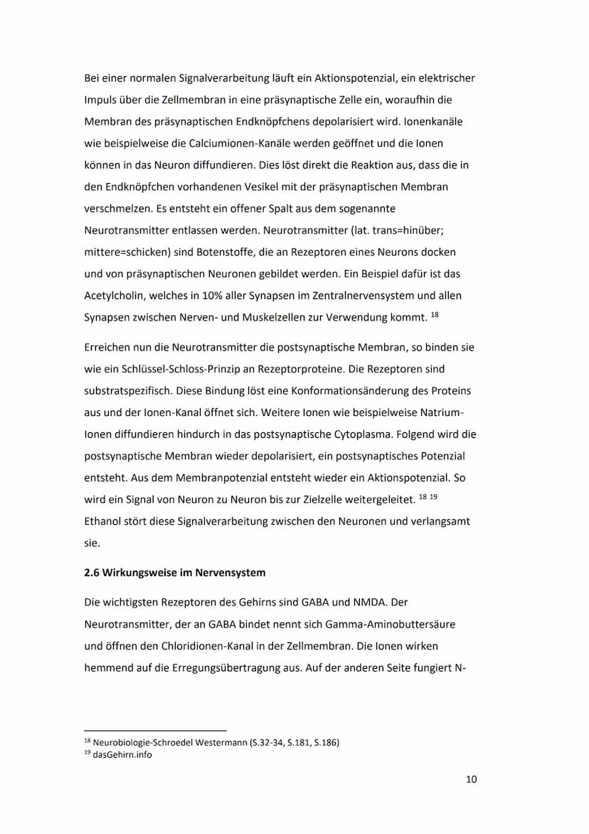 Alkohol und seine
Wirkungsweise
H H
H-CH
н-с-с
H
н Gymnasium der Stadt
Facharbeit
Alkohol und seine Wirkungsweise
In Bezug zu Daphnien
Verfa
