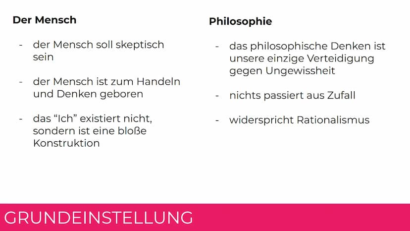DAVID HUME
Skeptizismus Inwieweit passte David Hume mit seinen
philosophischen Ansätzen bezüglich der
Erkenntnisgewinnung in seine Zeit?
Inw