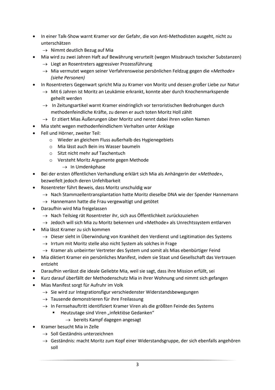 Abi 2023 - Corpus Delicti
Inhaltsverzeichnis
1. Werkdaten..........
2. Zusammenfassung..
3. Figuren......
3.1.
Mia Holl
3.2.
Moritz Holl.
3.