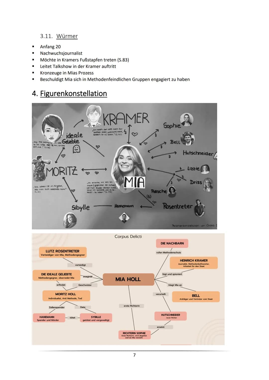 Abi 2023 - Corpus Delicti
Inhaltsverzeichnis
1. Werkdaten..........
2. Zusammenfassung..
3. Figuren......
3.1.
Mia Holl
3.2.
Moritz Holl.
3.