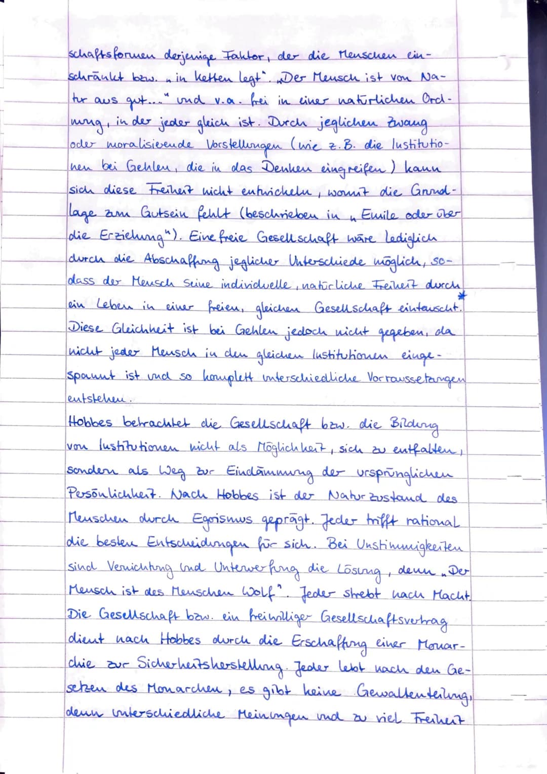 Kurs 12 Ethik
Soziale Arbeit
Ethik in der Sekundarstufe II
Klausur 12/2 - Ethik und Menschenbild
Arnold Gehlen - Institutionen schaffen Pers