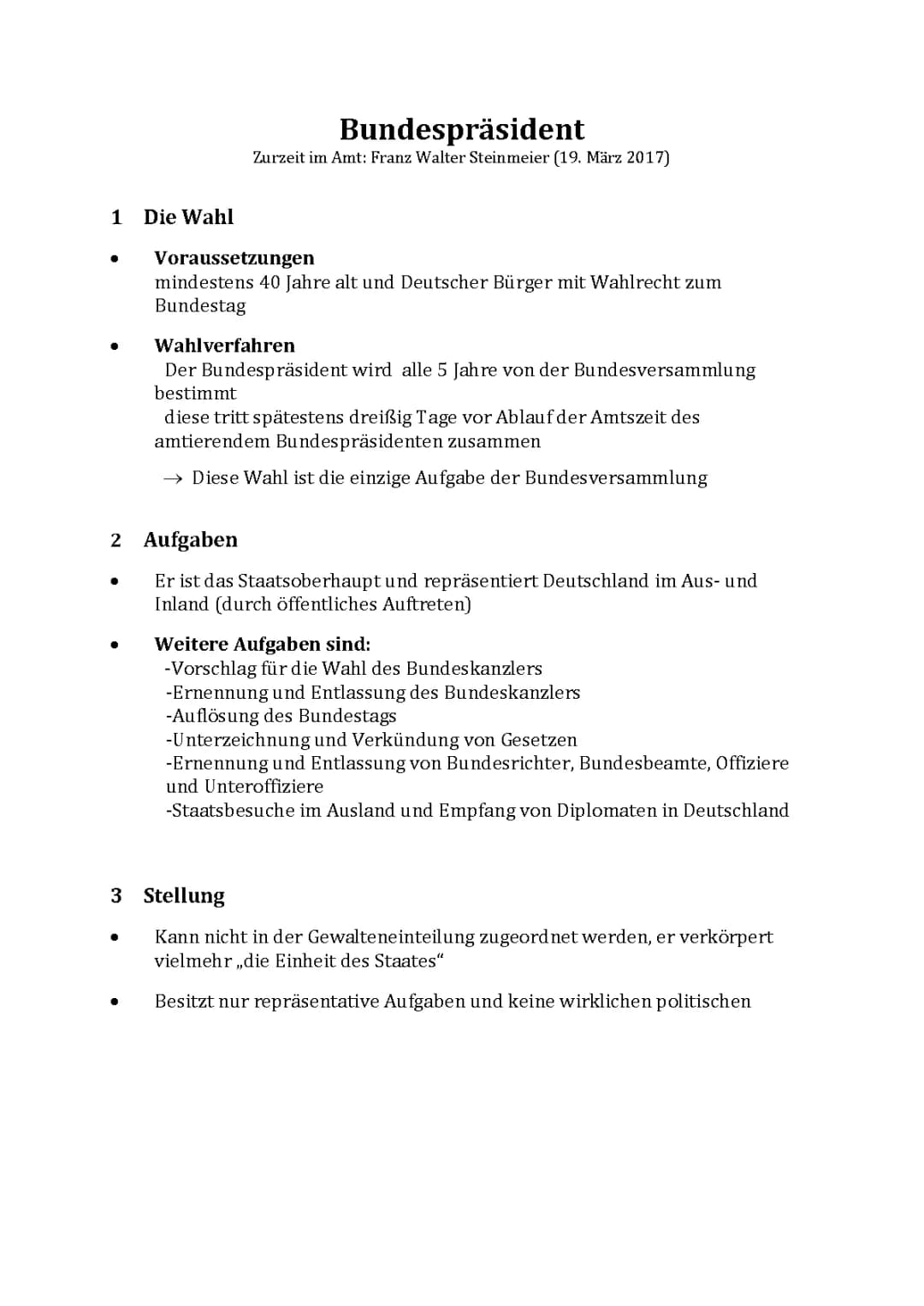 Wer kann Bundespräsident werden? Alles erklärt!