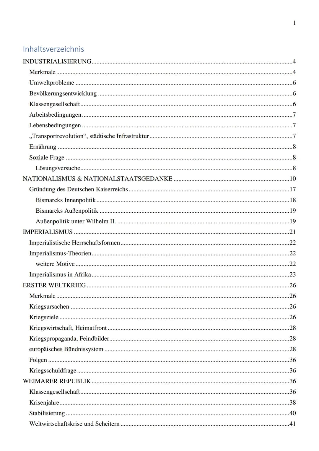 Inhaltsverzeichnis
INDUSTRIALISIERUNG..
Merkmale.
Umweltprobleme
Bevölkerungsentwicklung
Klassengesellschaft.
Arbeitsbedingungen.
Lebensbedi