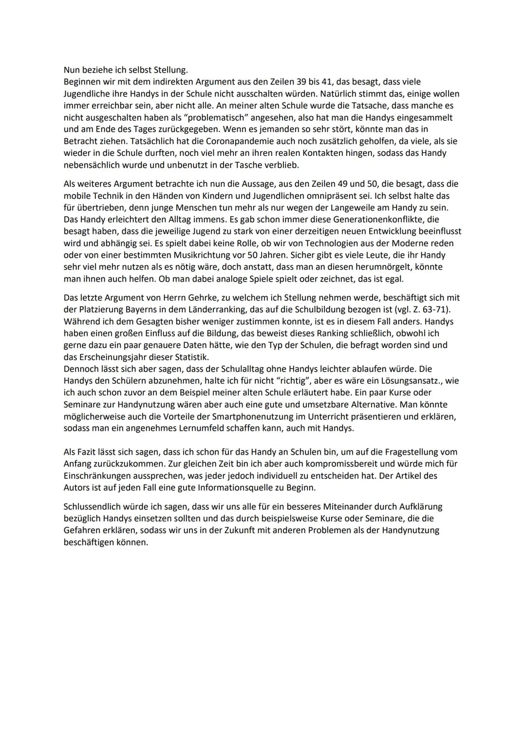 Ralph Gehrke "Verbietet endlich Handys in der Schule!"
Ohne das Handy könnten wir uns einen Tag doch gar nicht mehr vorstellen. Wir nutzen e