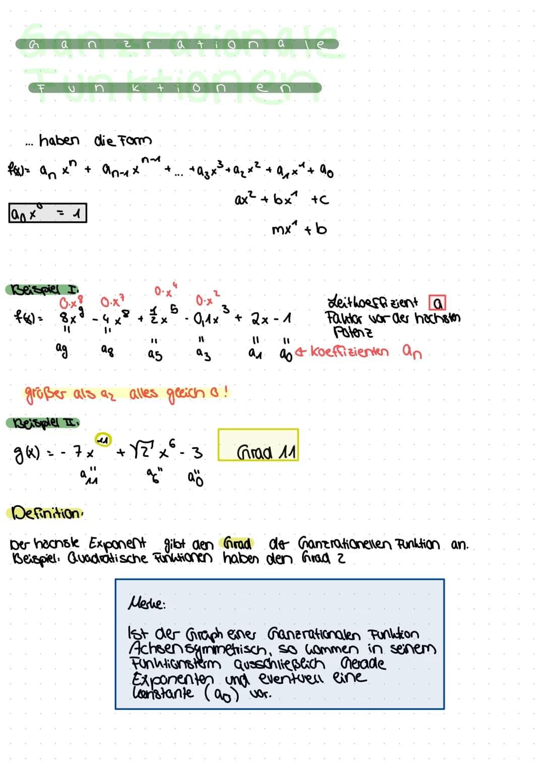 F
fo= an
anx
a
haben die Form
n
= 1
x² + an-₁x
Beispiel I'
0.x80.x²
f(x)= 8x²
ag
a
-
k
"1
M
ag
n
a
0.x
15
+ 2x
95
+ A3x³ + a₂
.
2
0.x
größer