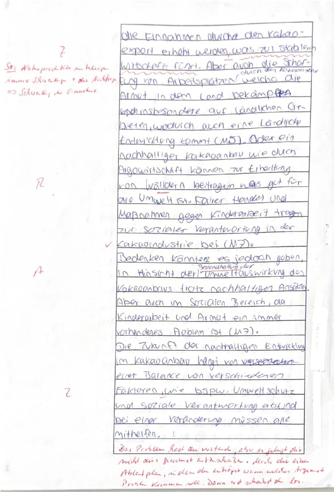 Jahrgangsstufe Q1
Grundkurs Geographie
Name:
1. Klausur
Thema: Landwirtschaftliche Produktion im globalen Wettbewerb - Das Beispiel Kakaoanb