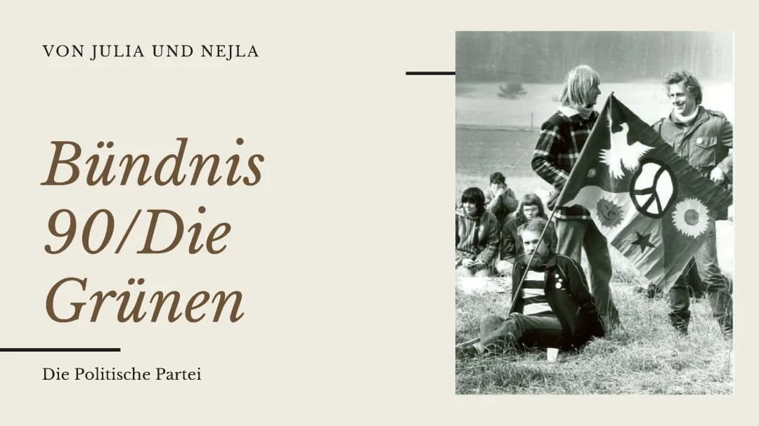 die Grünen/ Bündnis 90 