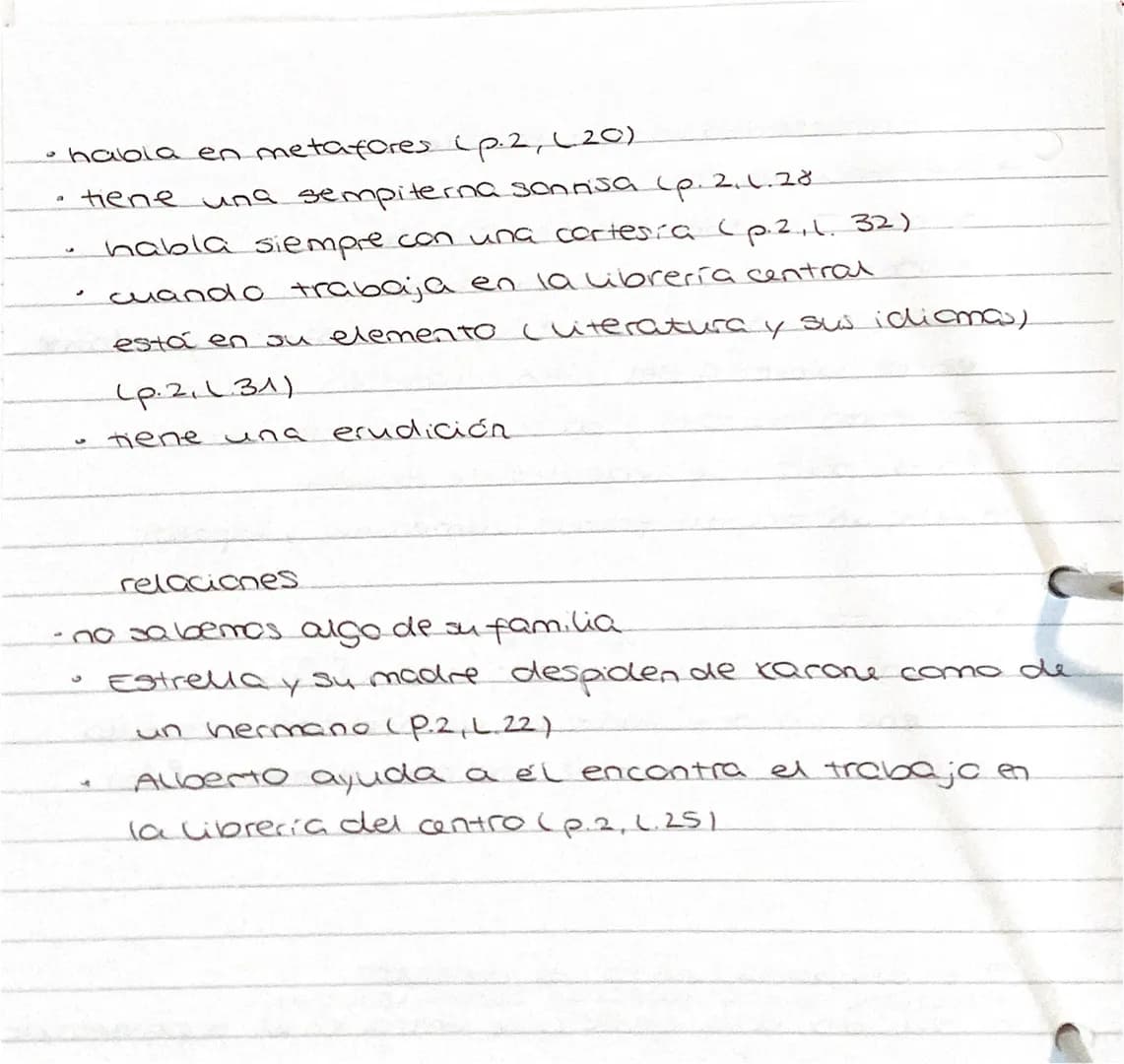 caracterización de Karone
→ informaciones básicas
nombre: Timothee Karone, 35 años
origen Africa, nocido en Youndé
profesión: vendedor de pe