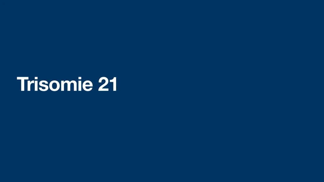 Trisomie 21