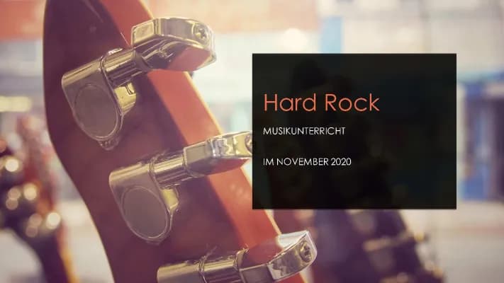 Know Hard Rock - Präsentation  thumbnail