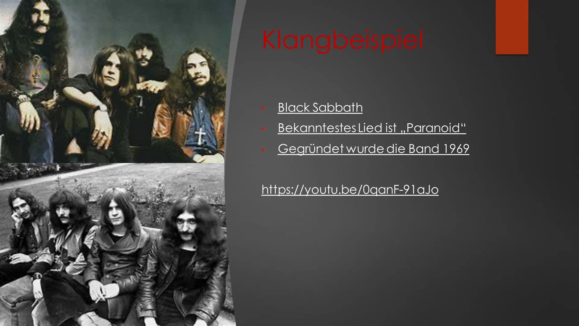 &
Hard Rock
MUSIKUNTERRICHT
IM NOVEMBER 2020 Inhaltvereichnis
Allgemeines
Was ist Hard Rock?
Entstehung
Musikalische Stilmittel
Vertreter
Kl