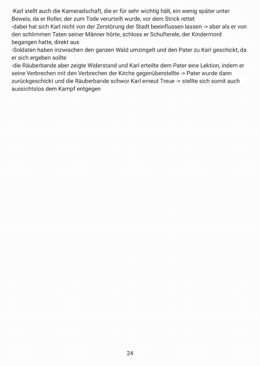 LESETAGEBUCH ZU
Die Räuber
-von Friedrich Schiller
Nelly Prien
de08, E2
Frau Engelbrecht
und andere Räubergeschichten 2.
7. Soziogramm
1. So