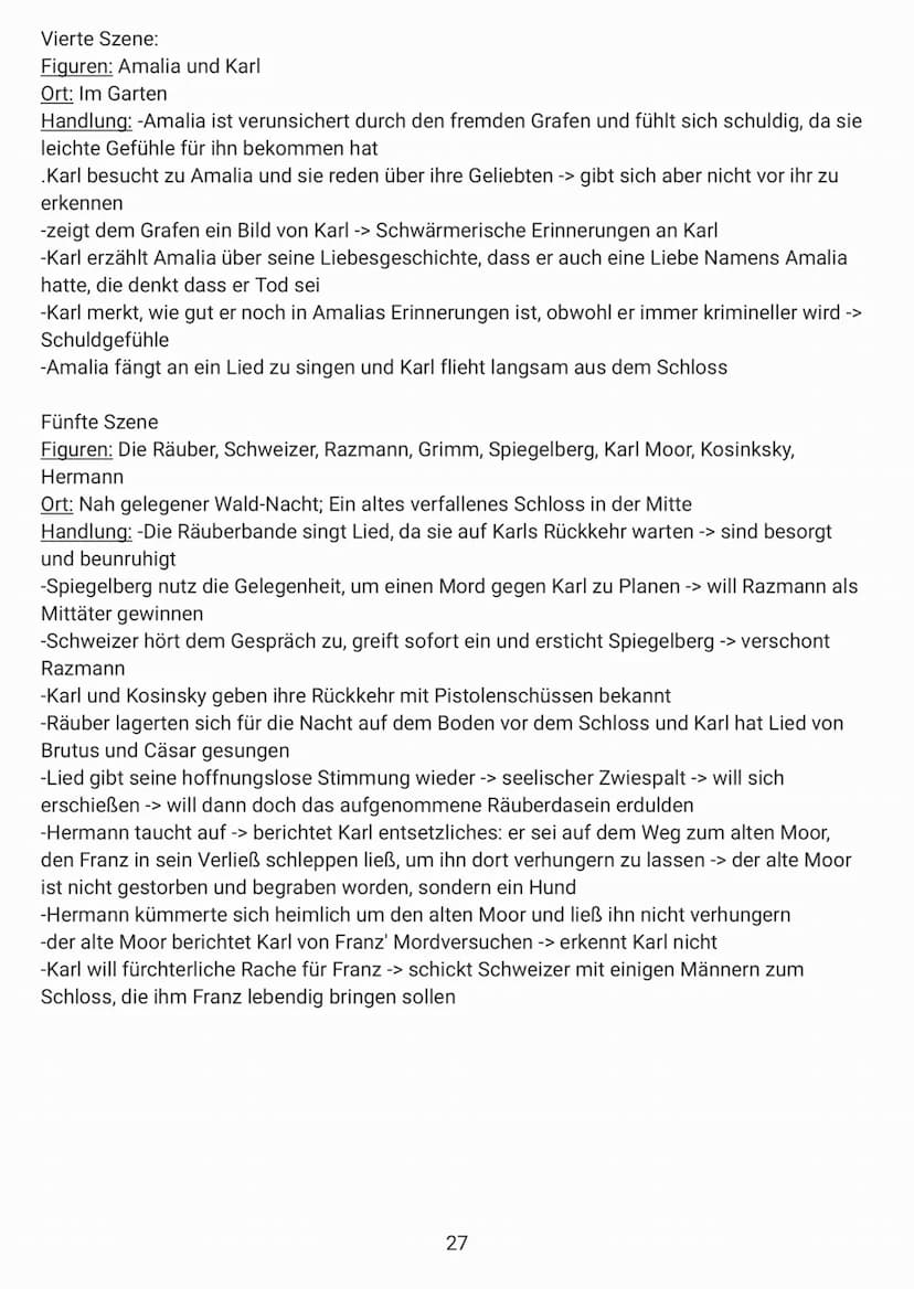LESETAGEBUCH ZU
Die Räuber
-von Friedrich Schiller
Nelly Prien
de08, E2
Frau Engelbrecht
und andere Räubergeschichten 2.
7. Soziogramm
1. So