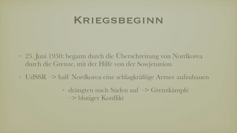 STELLVERTRETERKRIEG/
KOREA KRIEG ●
Definition vom Stellvertreterkrieg
Allgemeine Infos zum Koreakrieg
• Vorgeschichte zum Koreakrieg
●
• Kri