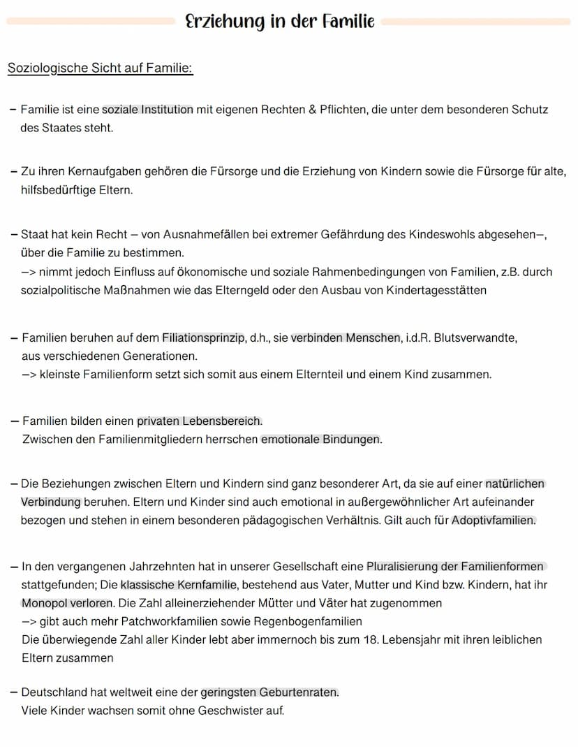 1. Erziehung in der Familie
2. Freuds psychosexueller Erklärungsansatz
3. Eriksons psychosozialer Erklärungsansatz
4. Kognitive Entwicklung 