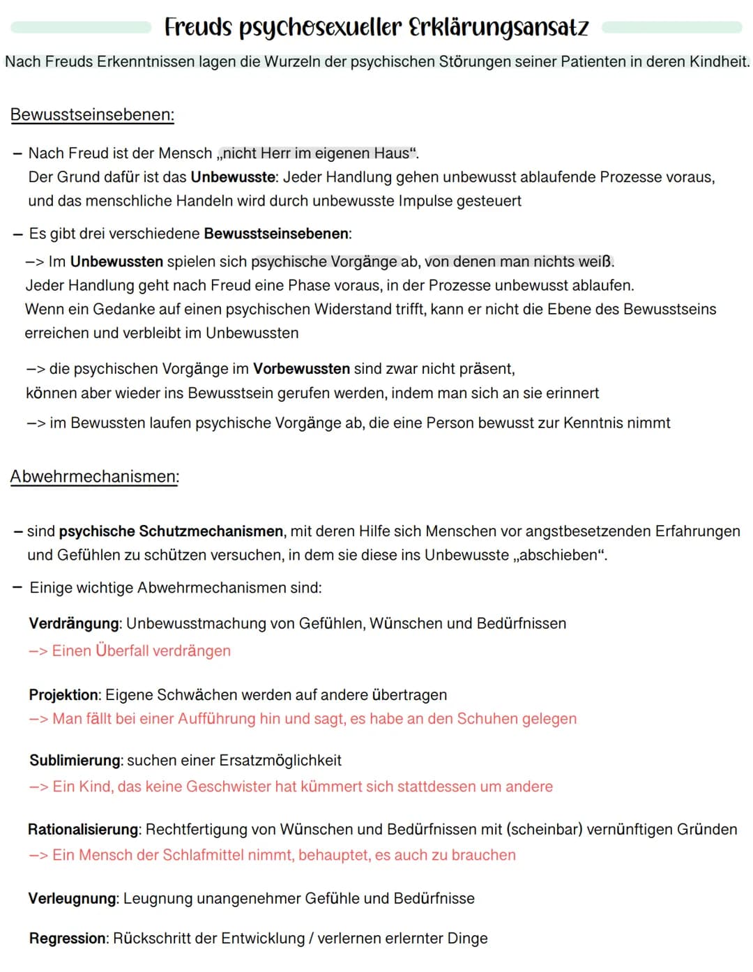 1. Erziehung in der Familie
2. Freuds psychosexueller Erklärungsansatz
3. Eriksons psychosozialer Erklärungsansatz
4. Kognitive Entwicklung 