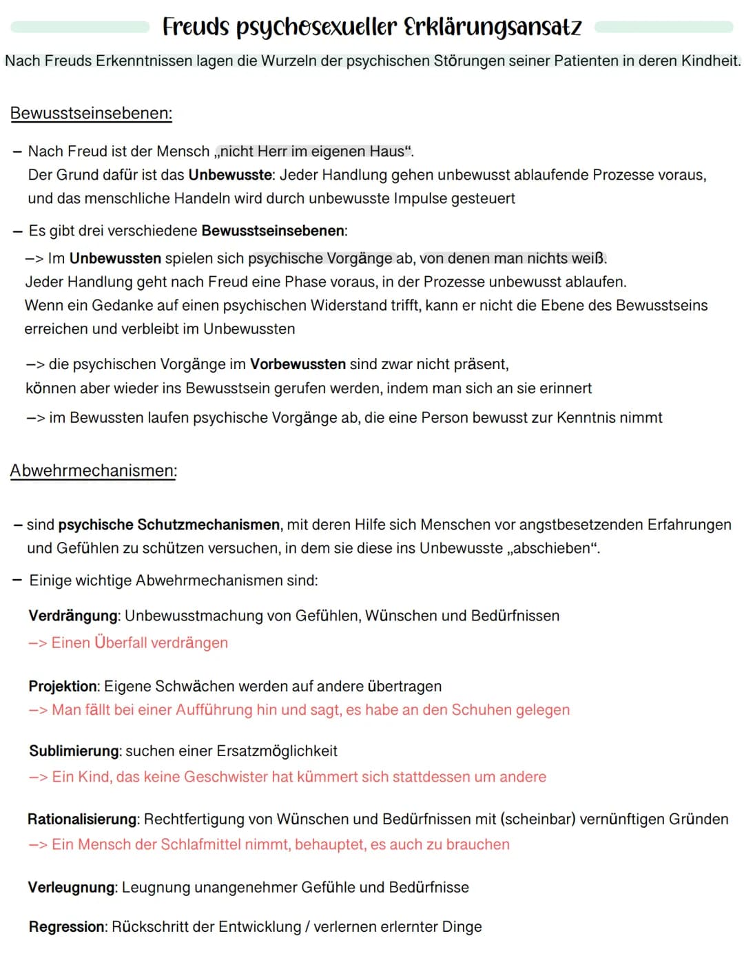 1. Erziehung in der Familie
2. Freuds psychosexueller Erklärungsansatz
3. Eriksons psychosozialer Erklärungsansatz
4. Kognitive Entwicklung 