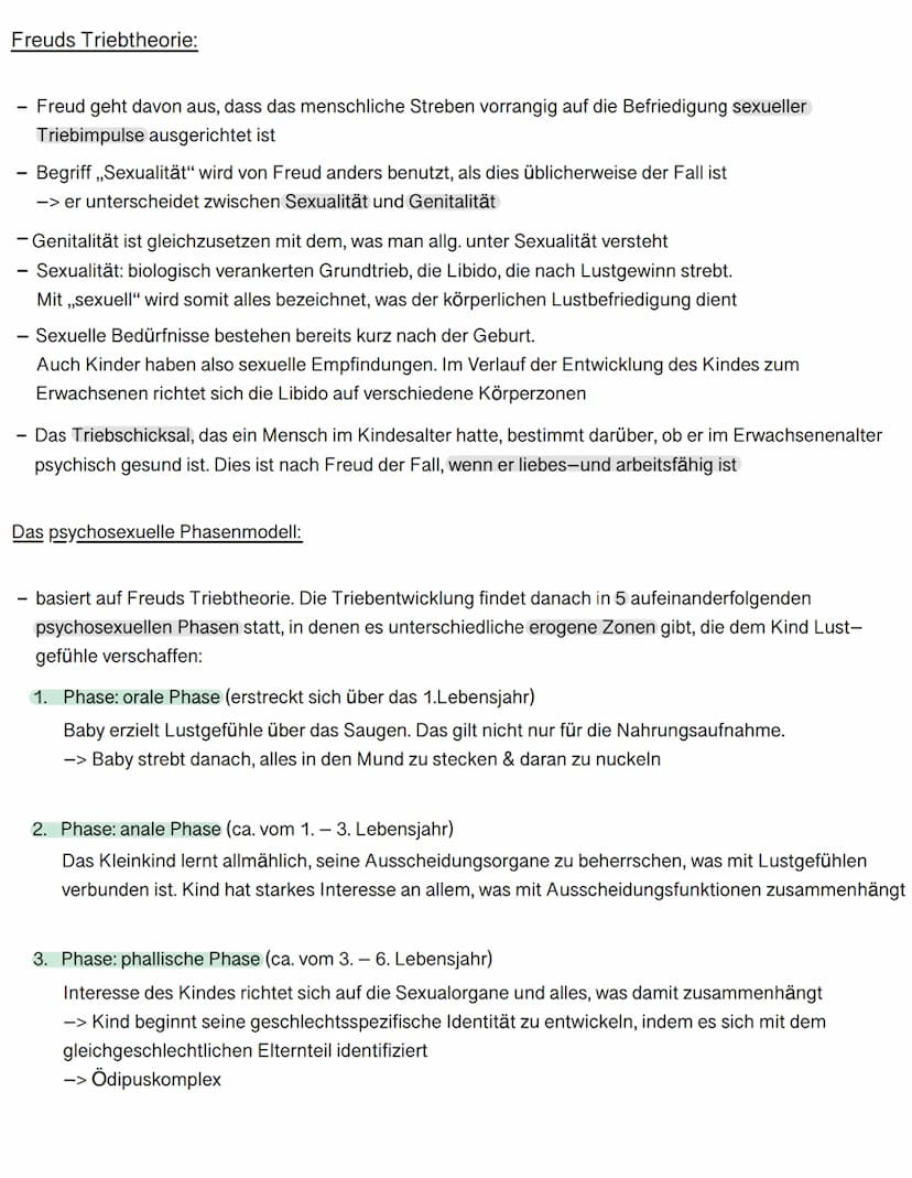 1. Erziehung in der Familie
2. Freuds psychosexueller Erklärungsansatz
3. Eriksons psychosozialer Erklärungsansatz
4. Kognitive Entwicklung 