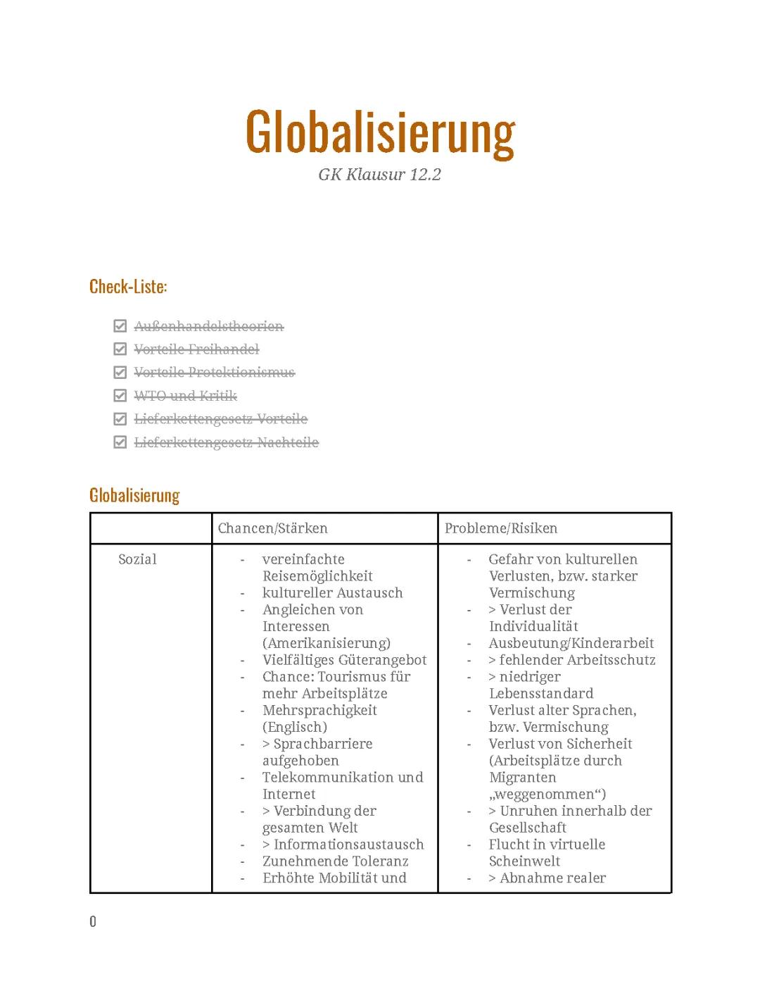 Vorteile und Nachteile des Lieferkettengesetzes und die kulturellen Auswirkungen der Globalisierung