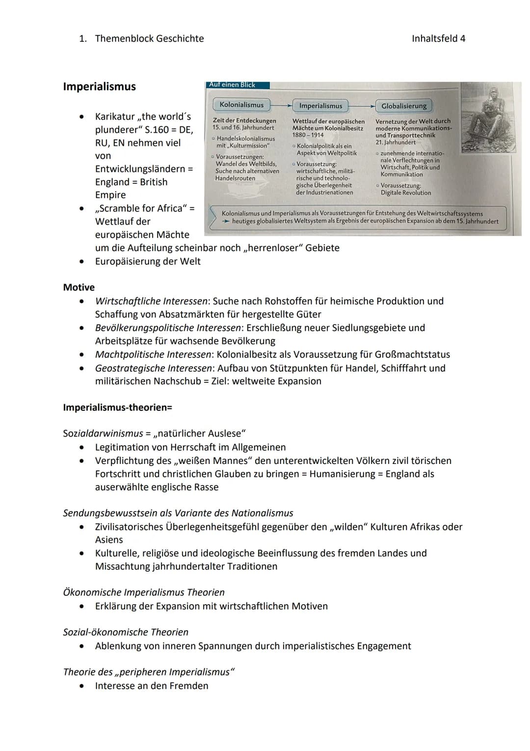 1. Themenblock Geschichte
2. Industriele Revolution: Auf einen Blick
●
●
●
●
höherer Bedarf an Gütern (Kleidung,
Nahrung) durch Bevölkerungs